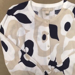 Banana Republic printed cardigan